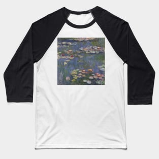 Water Lilies by Claude Monet Baseball T-Shirt